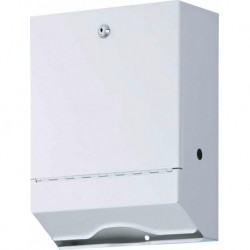 Distributeur de serviettes WEPA35x26,5x13cm métal blanc