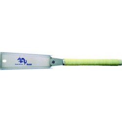 Scie japonaise Ryoba, poignée bambou, longueur de lame 240 mm, Épaisseur de lame 0,5 mm