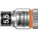 Douille avec porte-vis 6 pans longue 1/4" 5,5x mm Wera 1 PCS