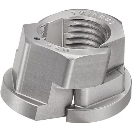 Écrou à serrage rapide TWINNUT avec collerette 6333S-M20 AMF