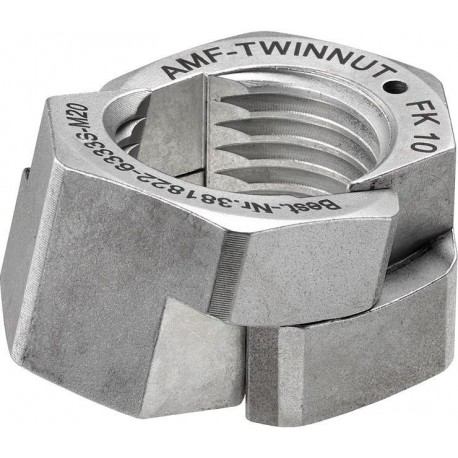 Écrou à serrage rapide TWINNUT sans collerette 6333S-M8 AMF