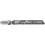 Lame de scie sauteuse pour bois tendre, coupe droite fine, Réf. Bosch : T 119 B, Qualité de lame de scie HSC, Long. totale 92 mm