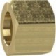 Écrou-raccord laiton 6 pans F1/4" pour douille Ø intérieur tuyau 4/6mm RIEGLER 1 PCS