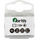 Embout Bit 1/4 DIN3126 C63 PH 1x25mm Torsion a10 unités