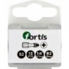 Embout Bit 1/4 DIN3126 C63 PZ 3x25mm Torsion a10 unités