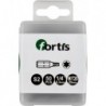 Embout Bit 1/4 DIN3126 C63 TX20 50er Pack FORTIS