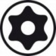 Embout Bit 1/4 DIN3126 C63 TX25x 25mm . 10 unités