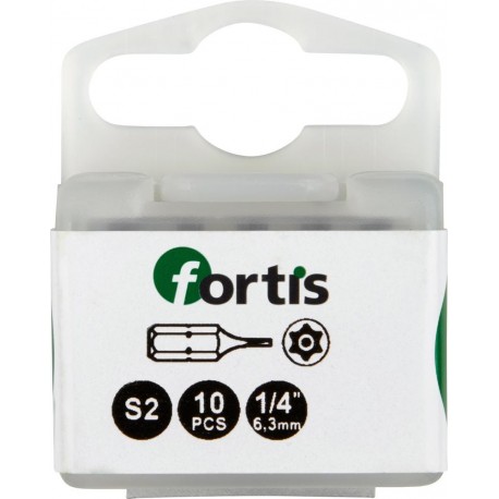 Embout Bit 1/4 DIN3126 C63 TX27x 25mm . 10 unités