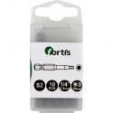 Embout Bit 1/4 DIN3126 E63 Hex 4 x50mm 10 unités FORTIS