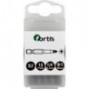Embout Bit 1/4 DIN3126 E63 PZ 2x50mm a10 unités FORTIS