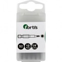 Embout Bit 1/4 DIN3126 E63 TX40x 50mm a10 unités FORTIS