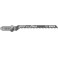 Lames de scie sauteuse pour bois tendre, coupe courbe fine, Réf. Bosch : T 119 BO, Qualité de lame de scie HSC, Long. totale 83 mm, Pas de dents : 2 mm