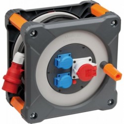Enrouleur électrique professionalLINE CEE IP44H07RN-F5G25 20m brennenstuhl