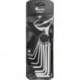 Ensemble clé allen 7 unités 2- 8mm FORTIS