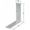 Equerre 200x200mm Nr 173200Z (Par 10)