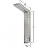 Equerre 3F-235X160X40MM Inox