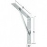 Equerre galvanisé 500 x 330 mm Nr. 159500Z