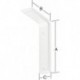 Equerre-3F blanc 235X160MM NR. 165235W