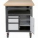 Etabli roulant 1220x890x1060mm FORTIS