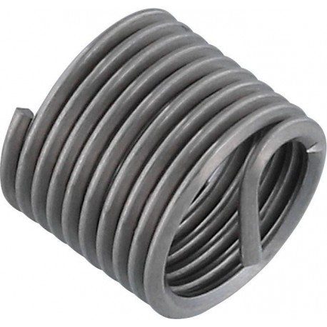 Filet rapporté standard 1xD M2,5x0,45 V-COIL 100 PCS