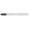 Lame de scie sauteuse pour bois tendre, coupe droite fine, Réf. Bosch : T 101 BR, Qualité de lame de scie HSC, Long. totale 100 mm, Pas de dents : 2,5 mm