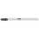 Lame de scie sauteuse pour bois tendre, coupe droite fine, Réf. Bosch : T 301 CD, Qualité de lame de scie HSC, Long. totale 117 mm, Pas de dents : 3 mm
