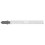 Lame de scie sauteuse pour bois tendre, coupe droite fine, Réf. Bosch : T 101 B, Qualité de lame de scie HSC, Long. totale 100 mm, Pas de dents : 2,7 mm