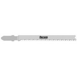 Lames de scie sauteuse pour bois dur, coupe droite fine, Réf. Bosch : T 101 BF, Qualité de lame de scie BiM, Long. totale 100 mm, Pas de dents : 2,7 mm