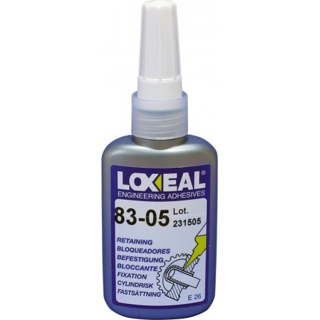 Fixation haute résistance LOXEAL 83-05 50ml (Par 10)