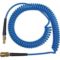 Flexible pneumatique avec raccord PU 12x8- 75m RIEGLER