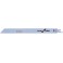 Lame de scie sabre pour métal, coupe droite fine, Réf. Bosch : S 1122 EF, Qualité de lame de scie BiM, Long. totale 225 mm, Pas de dents : 1,4 mm