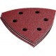 Set de feuilles abrasives autoagrippantes, Contenu : Grain 60 80 100 120 180, Ø 93 mm