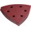 Set de feuilles abrasives autoagrippantes, Contenu : Grain 60 80 100 120 180, Ø 93 mm