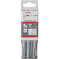 Foret SDS-Plus 7 X a 10 unités 120x200x265mm Bosch