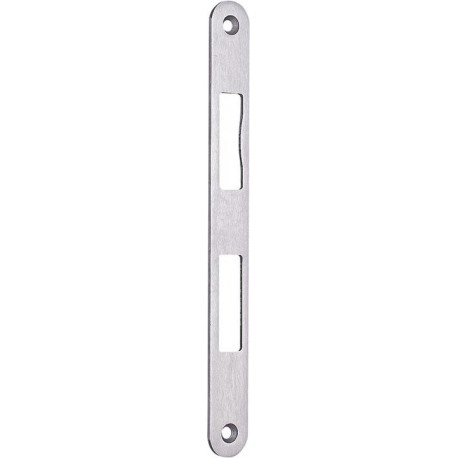 Gache pour serrure B 9000DL 24x235rdEdelst.matt