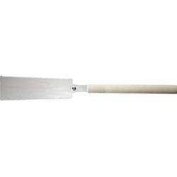 Scie japonaise Ryoba, poignée bambou, longueur de lame 240 mm, Épaisseur de lame 0,5 mm