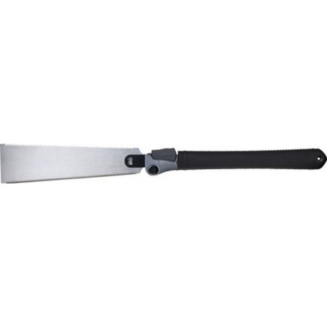 Scie japonaise Ryoba, poignée plastique, lame de scie rabattable, longueur de lame 240 mm, Épaisseur de lame 0,5 mm