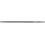 Lime d'atelier, ronde, Long. : 100 mm, Taille 1, Coupe transversale 4,0 mm