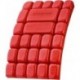 Genouillère Multipad rouge