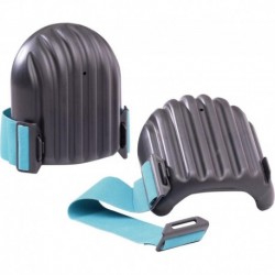 Genouilleres a coque noir, certifie