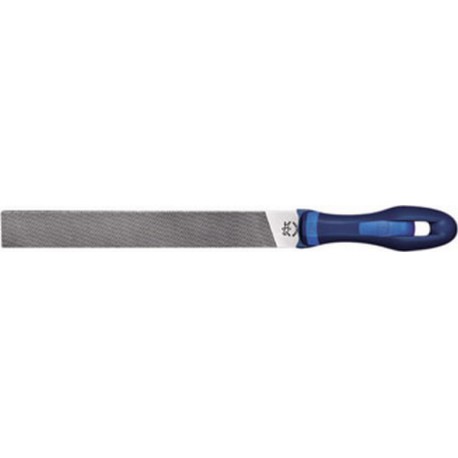Lime d'atelier, manche plate, Long. : 200 mm, Taille 2, Coupe transversale 20,0 x 5,0 mm