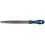 Lime d'atelier, manche semi-circulaire-pointue, Long. : 250 mm, Taille 1, Coupe transversale 25,0 x 7,0 mm