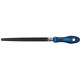 Lime d'atelier, manche triangulaire, Long. : 200 mm, Taille 3, Coupe transversale 15,0 mm