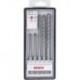 Jeu de Foret SDS-plus plus-7x 5-pièces 5/6/6/8/10mm Bosch