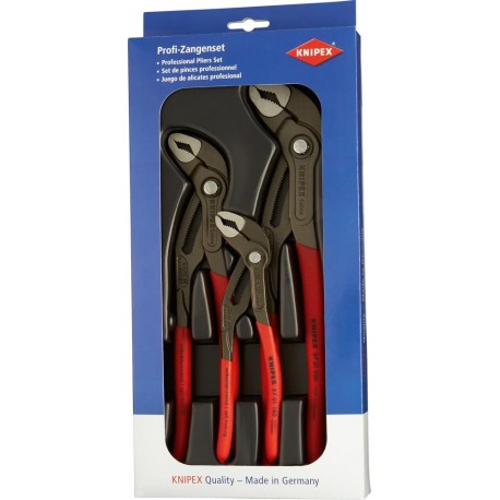 Jeu de pince Cobra 3 unités Knipex