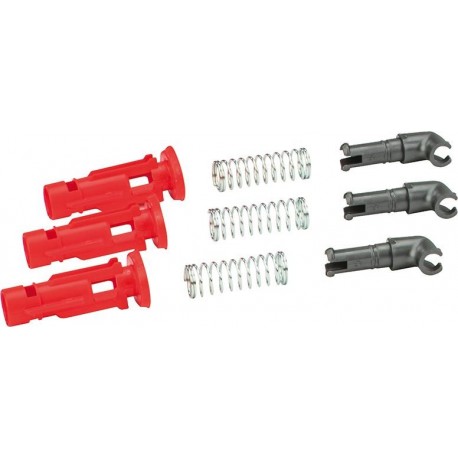 Jeu de pinces Push-Click Click & Roll - 3 unitéspour D.8mmFriess