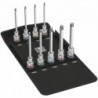 Jeu d'embouts de tournevis 1/2" 9 pièces Tx support pour long Wera