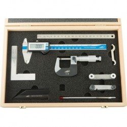 Jeu instruments mesure 8 pcs. numérique EC