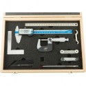 Jeu instruments mesure 8 pcs. numérique EC