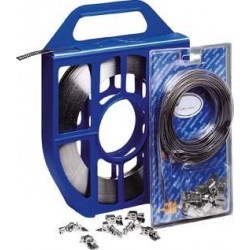 KIT bande cerclage acier 12mm W2B 5m Bande et 6 têtes